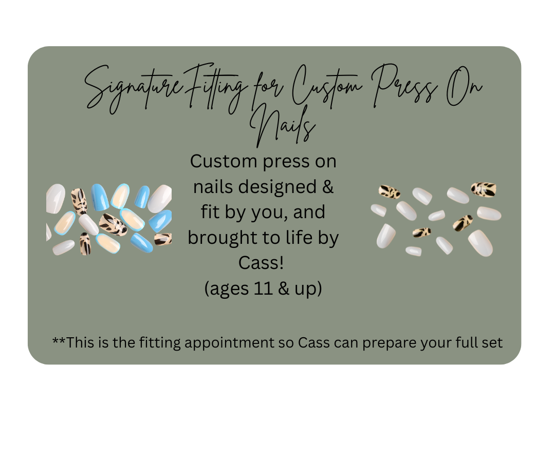 Fitting for Custom Press-On Nails