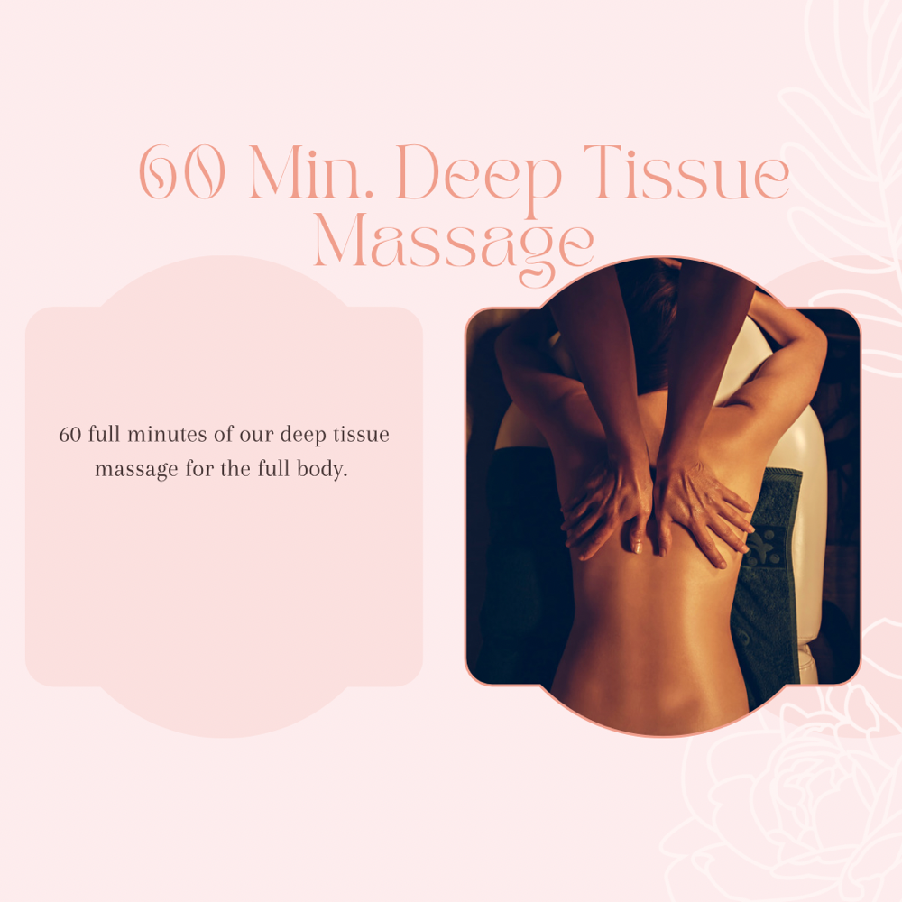 60 Minute Deep Tissue Massage