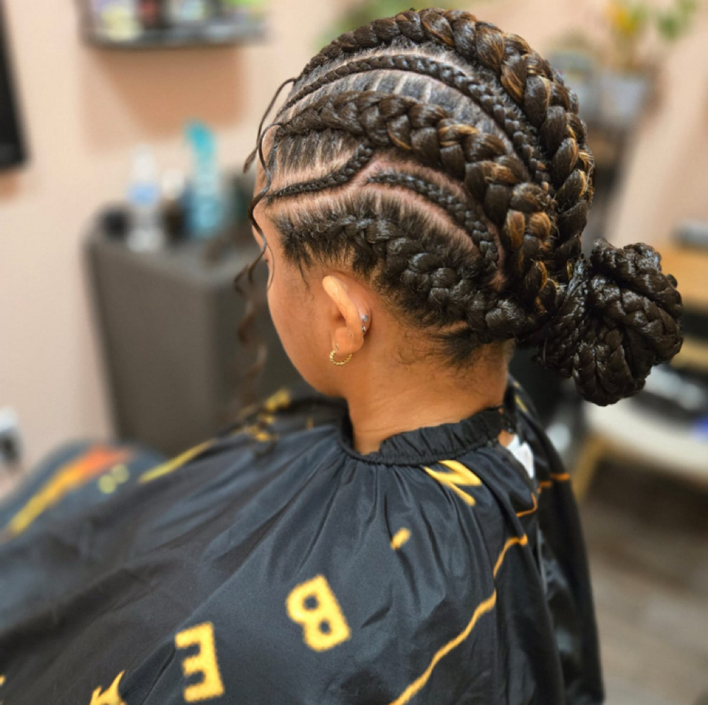 Lemonade Braids at WestAfrican Beauty Junction Braids in Prosper, TX