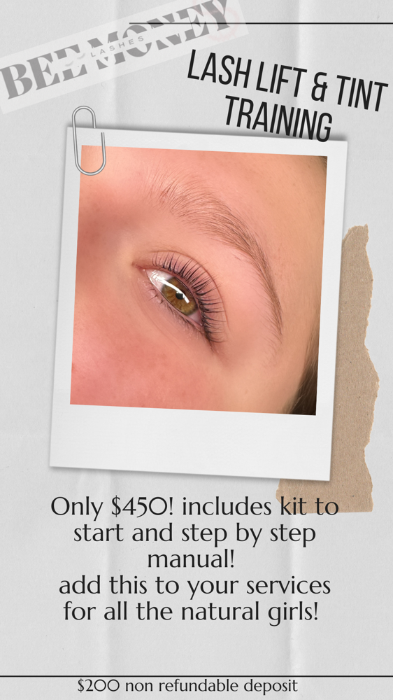 Lash Lift And Tint Training