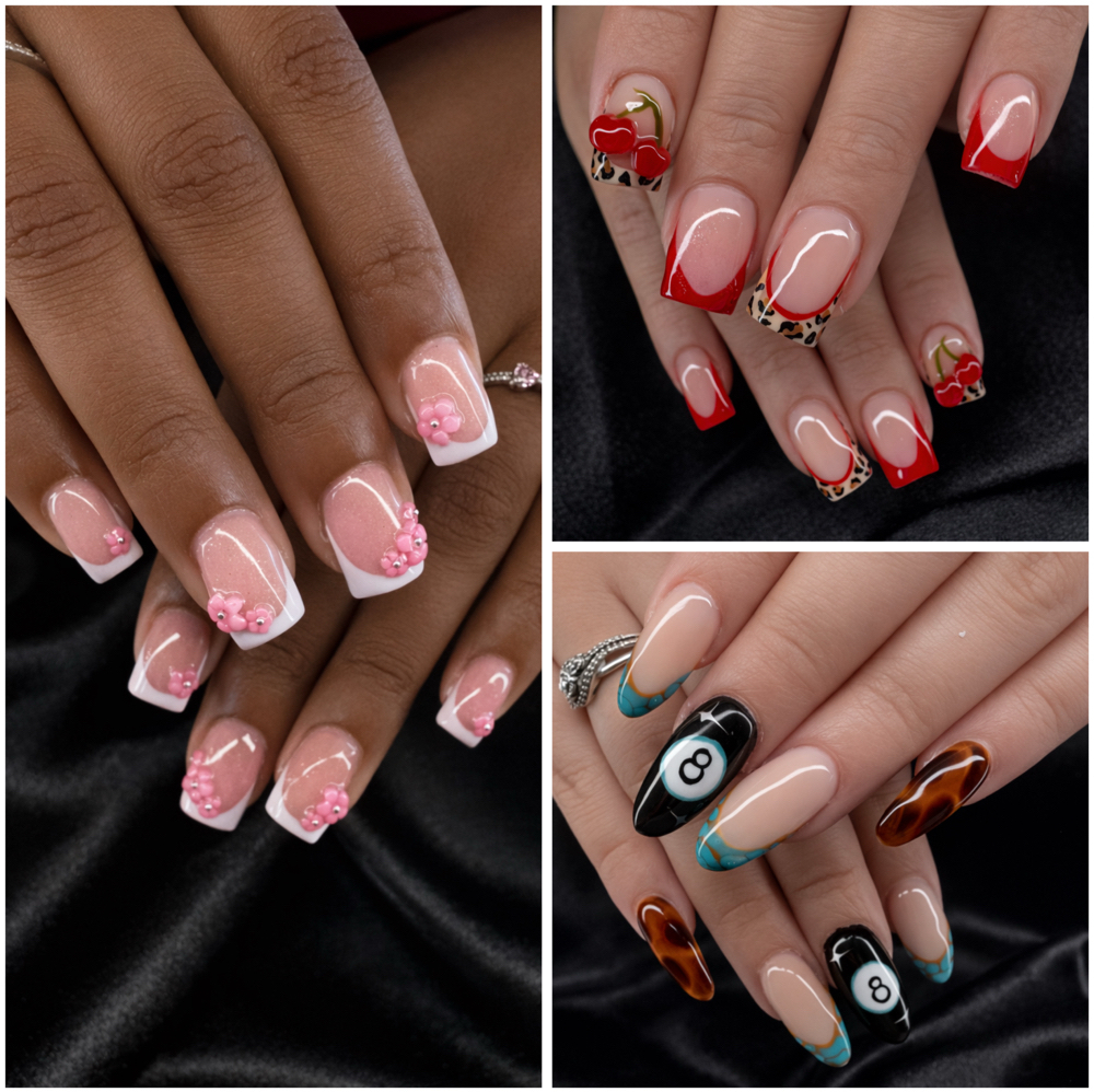 Tier 2 Full Nail Sets at Stephanie's Glam Cave in Princeton, TX