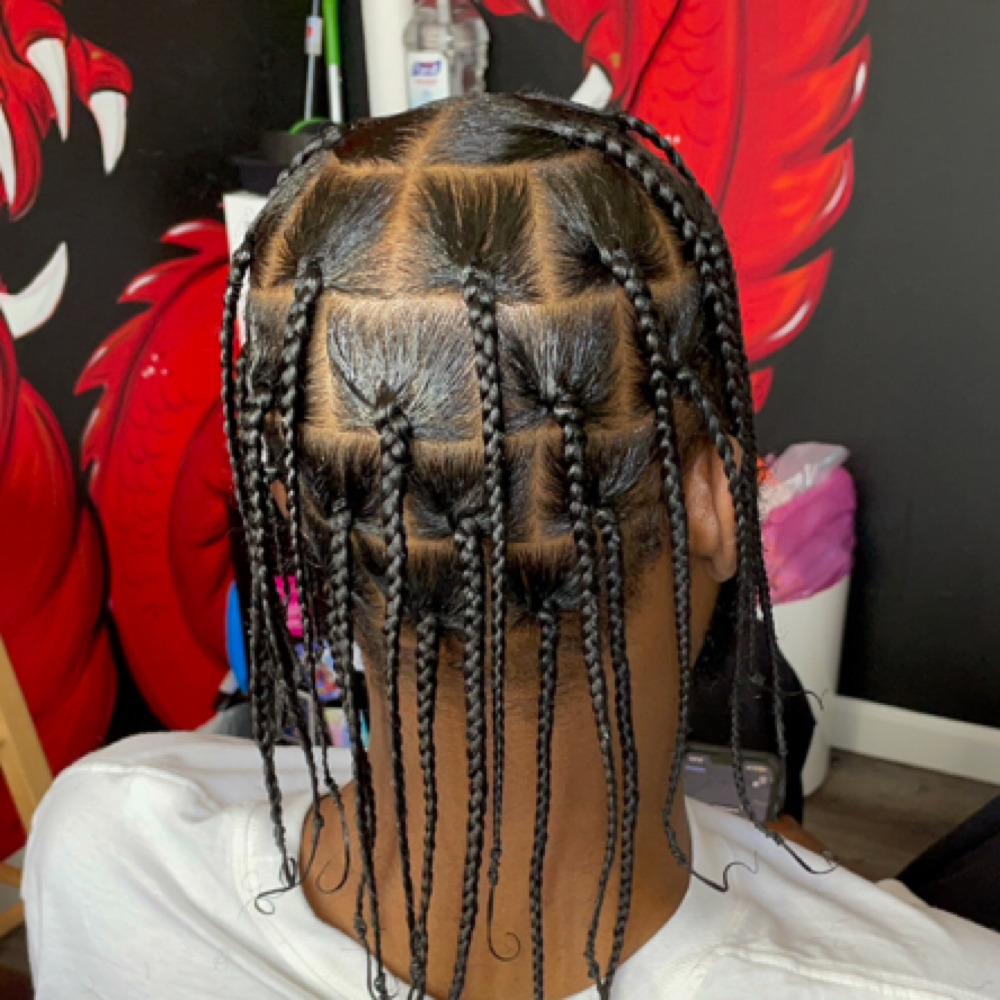 Mens Braids at The Luxe Braid Co. in Capitol Heights, MD