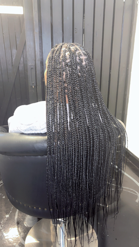 Knotless Braids (Medium) at Girl Co. Hair Collection in Houston, TX