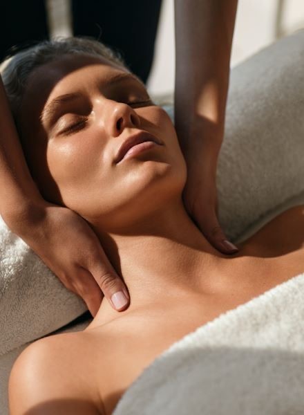 Lymphatic Drainage Facial Massage