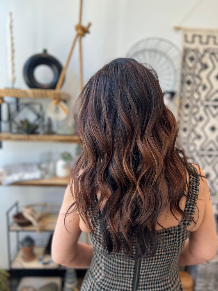 Gloss (8oz) + Blow-dry