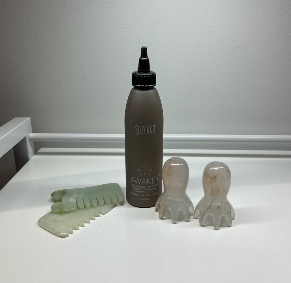 Scalp Massage With Serum