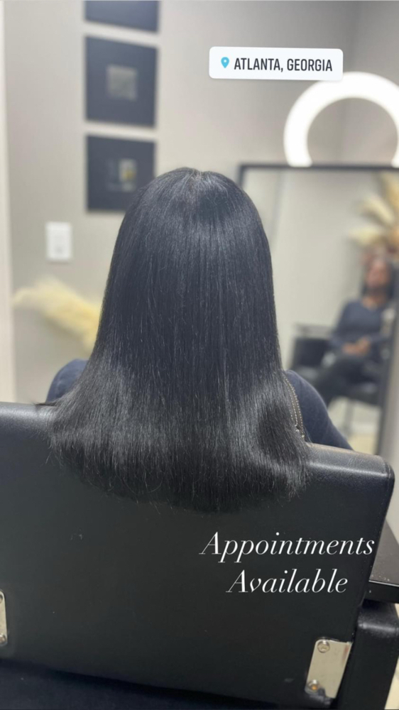 Silk Press at Everythhing Hair in Atlanta, GA