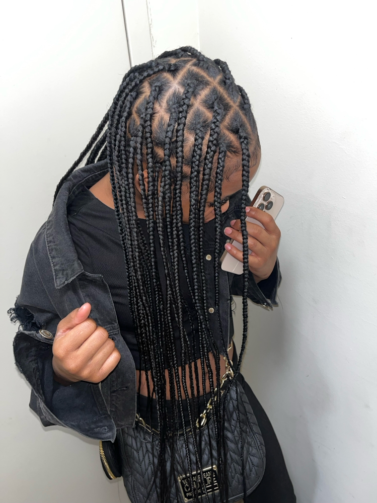 Knotless Braids Small
