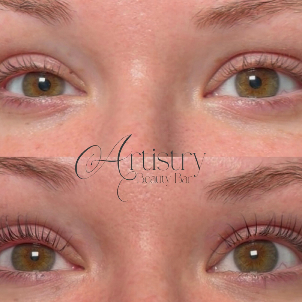 Signature Lash Lift + Tint at Artistry Beauty Bar in Auburn, AL
