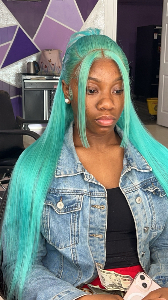 Frontal Wig Install(Re-Install)