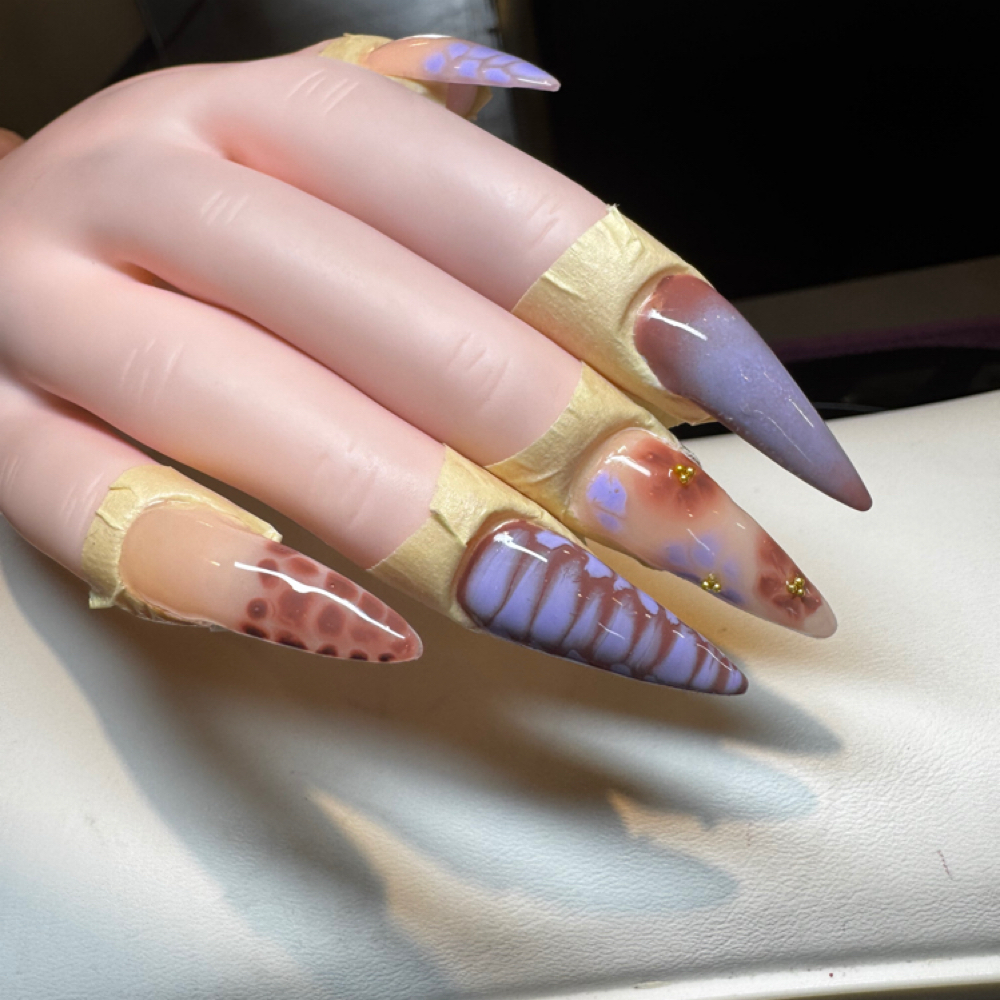 [ XL ] Acrylic Full Set at Bethany Nailed It! in Evansville, IN