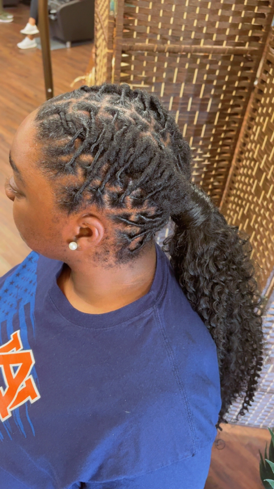 Extended Loc Ponytail