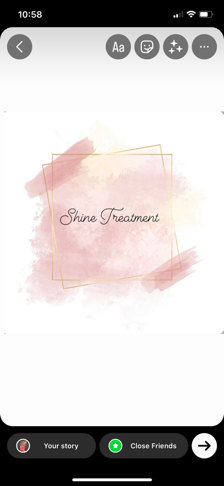 Gloss/ Shine Treatment