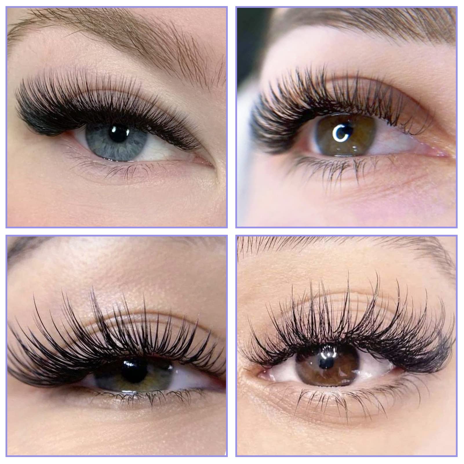 Lash extension volume