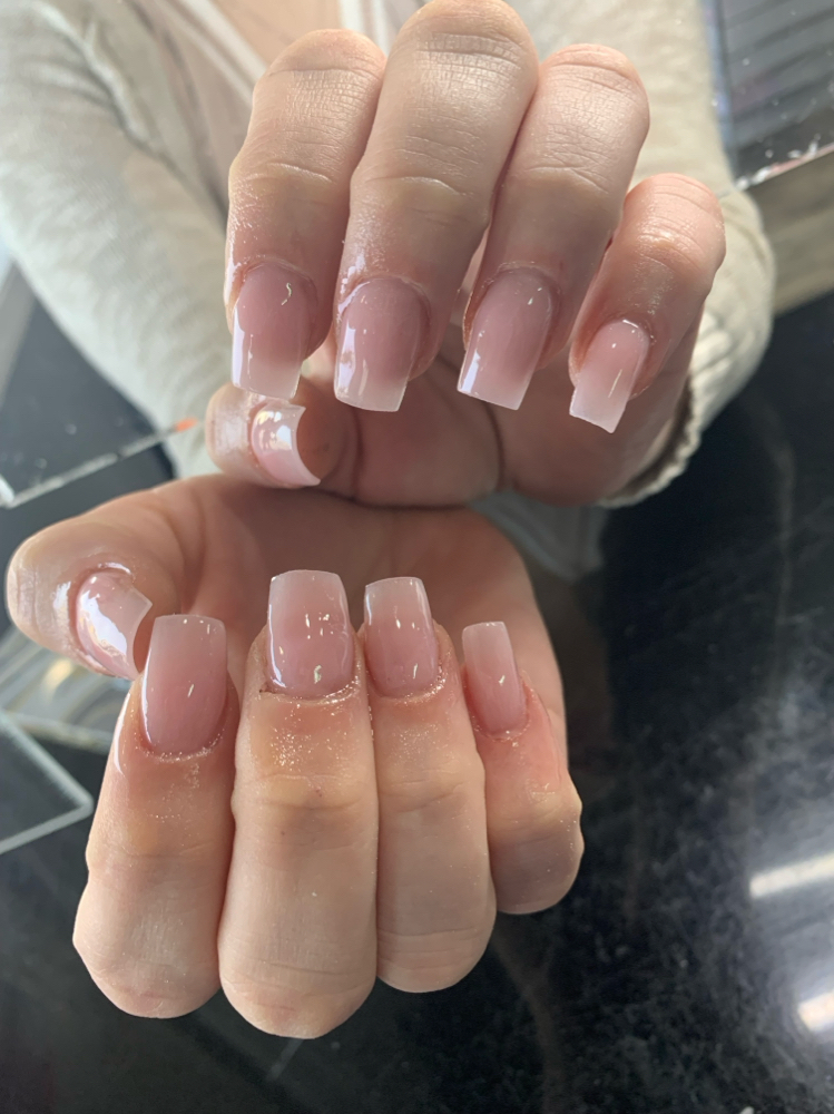 Fill in Clear Acrylic Without Nail Repair