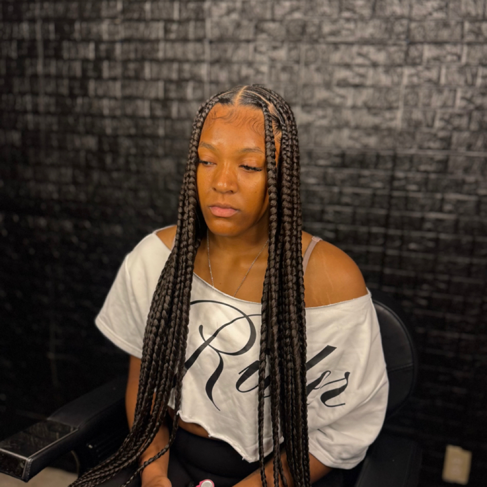 Knotless Braids (L) at StylezByJazmyne in Oklahoma City, OK