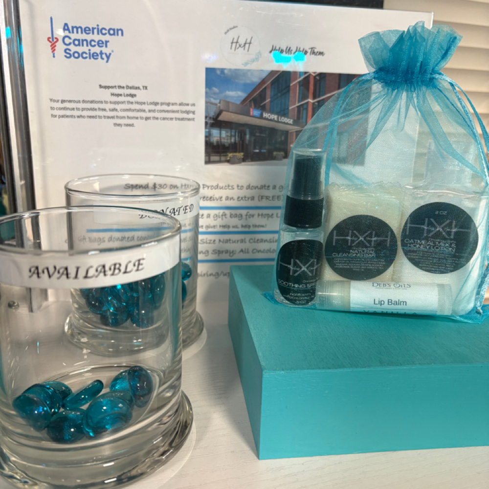 HOPE LODGE DONATION at HxH Studios in Royse City, TX