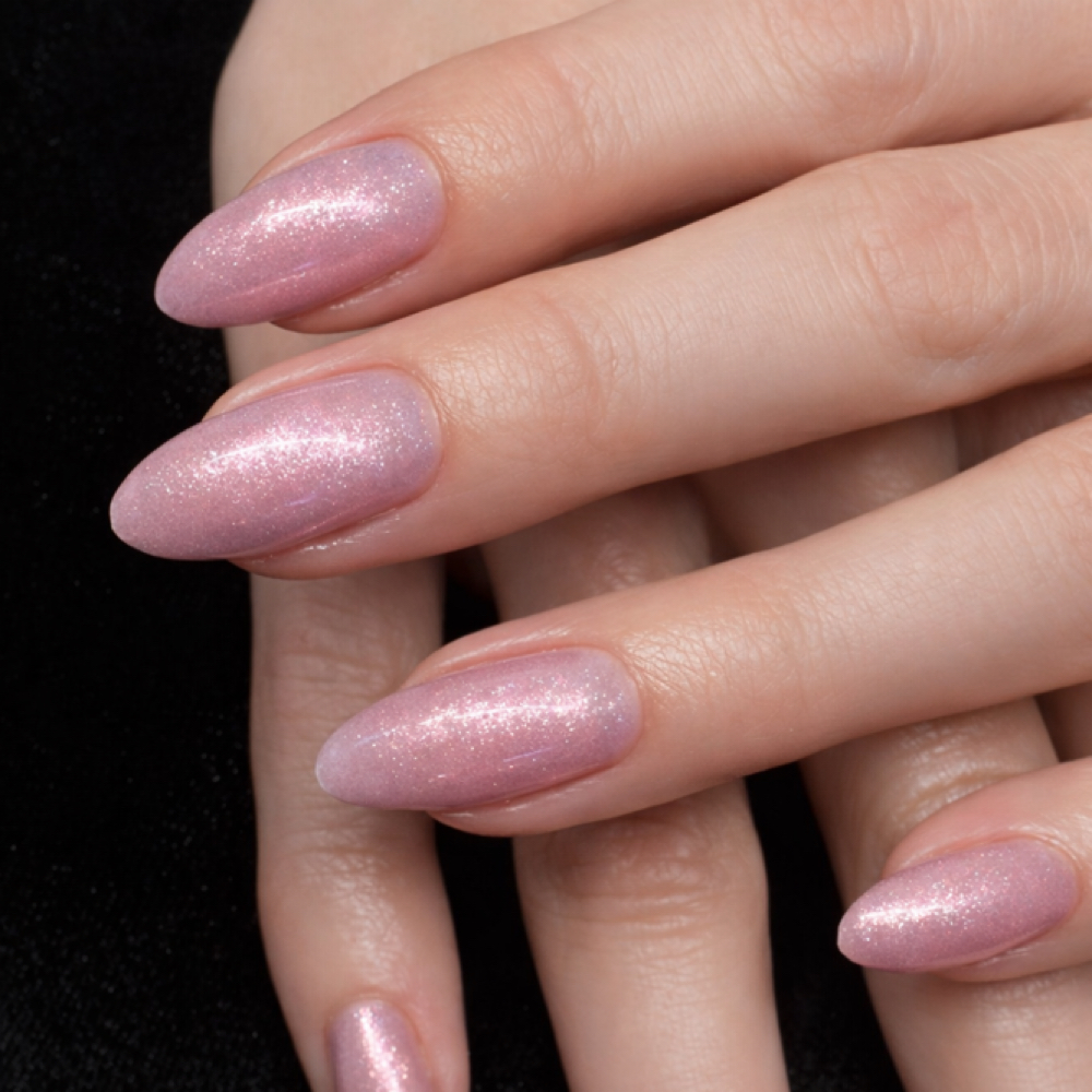 Hard Gel Overlay Manicure Fill In at Sweet Rose Nails in Temecula, CA