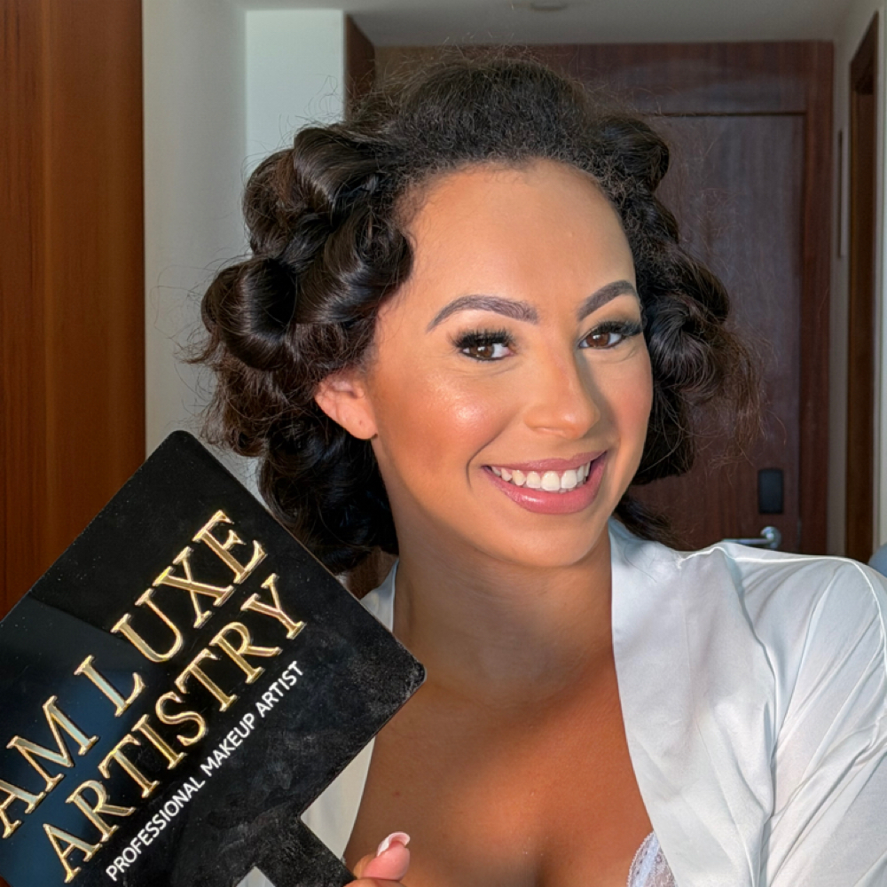 Bridal Glam Application at Am Luxe Artistry in Orlando, FL