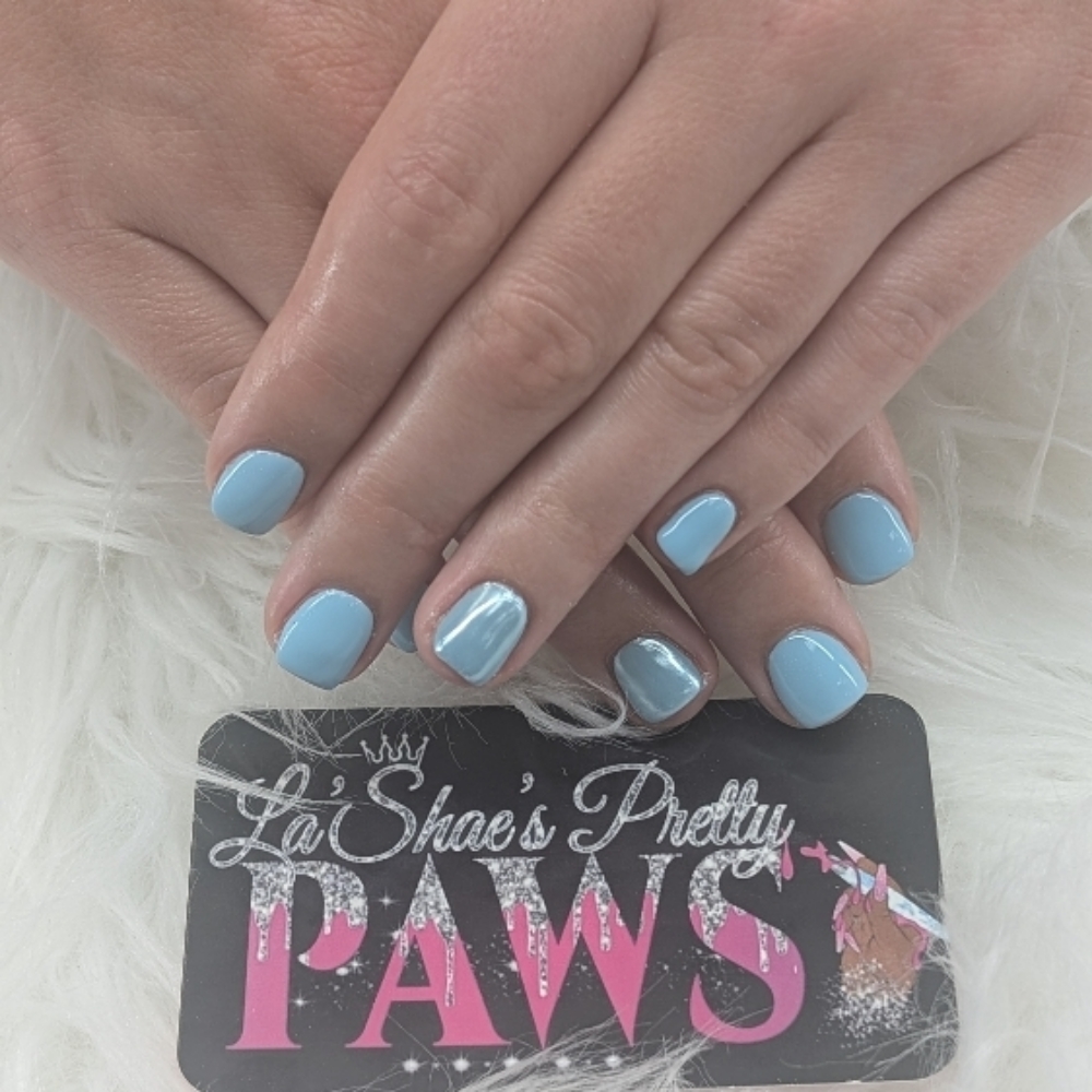 Manicure at LaShaea's Pretty Paws in Canton, OH
