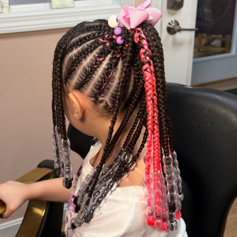 (Kids Only) Braided Ponytails at Diliaspecialtouch LLC in Dracut, MA