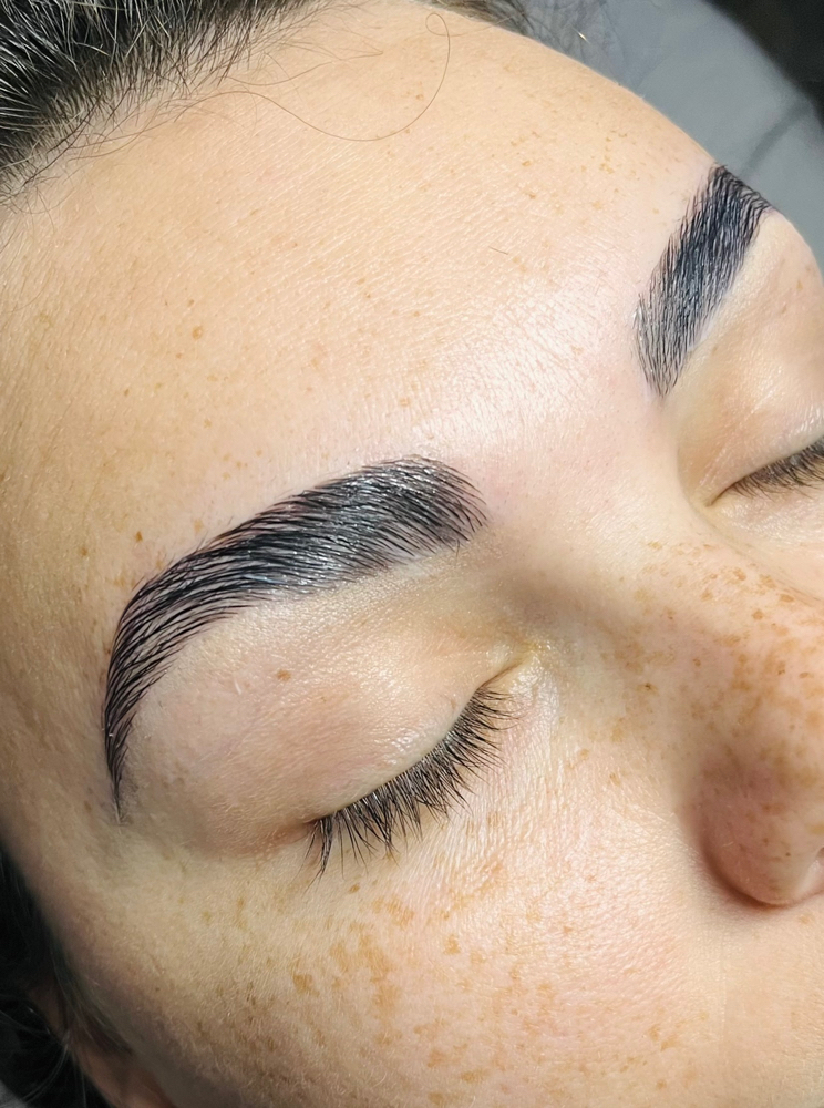 Brow Lamination, Tint, And Wax