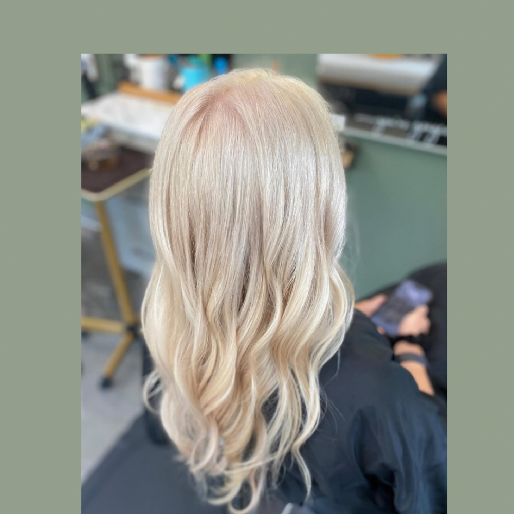 Blonding Regrowth at Vivid Beauty in Westminster, MD