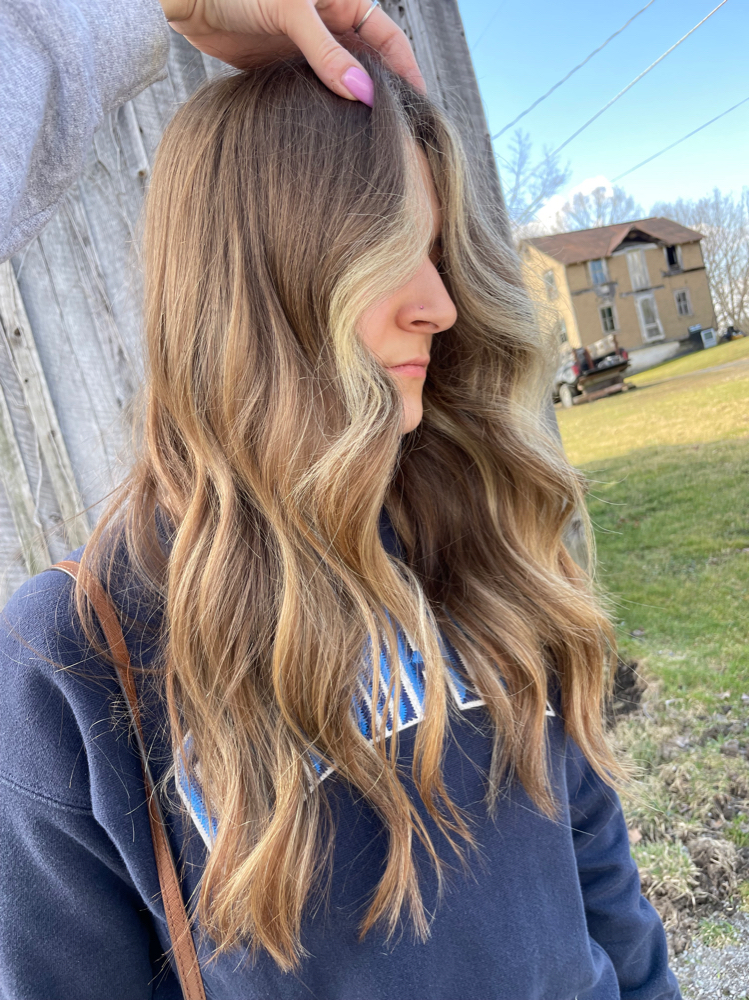Balayage (passed shoulders/thick)