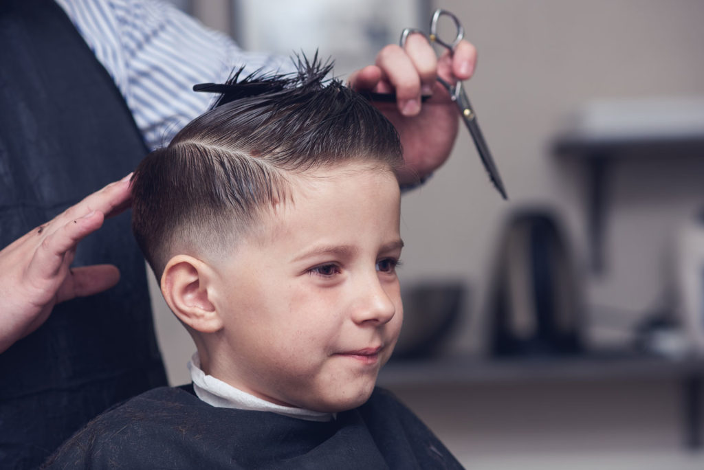 Kids Cut with Barber (Under 10)