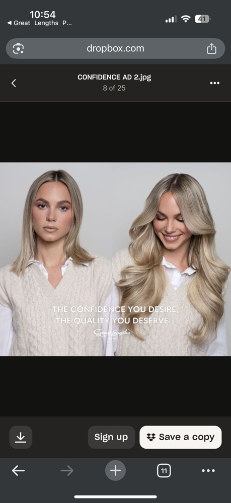 1 Bundle. Great Lengths Extensions