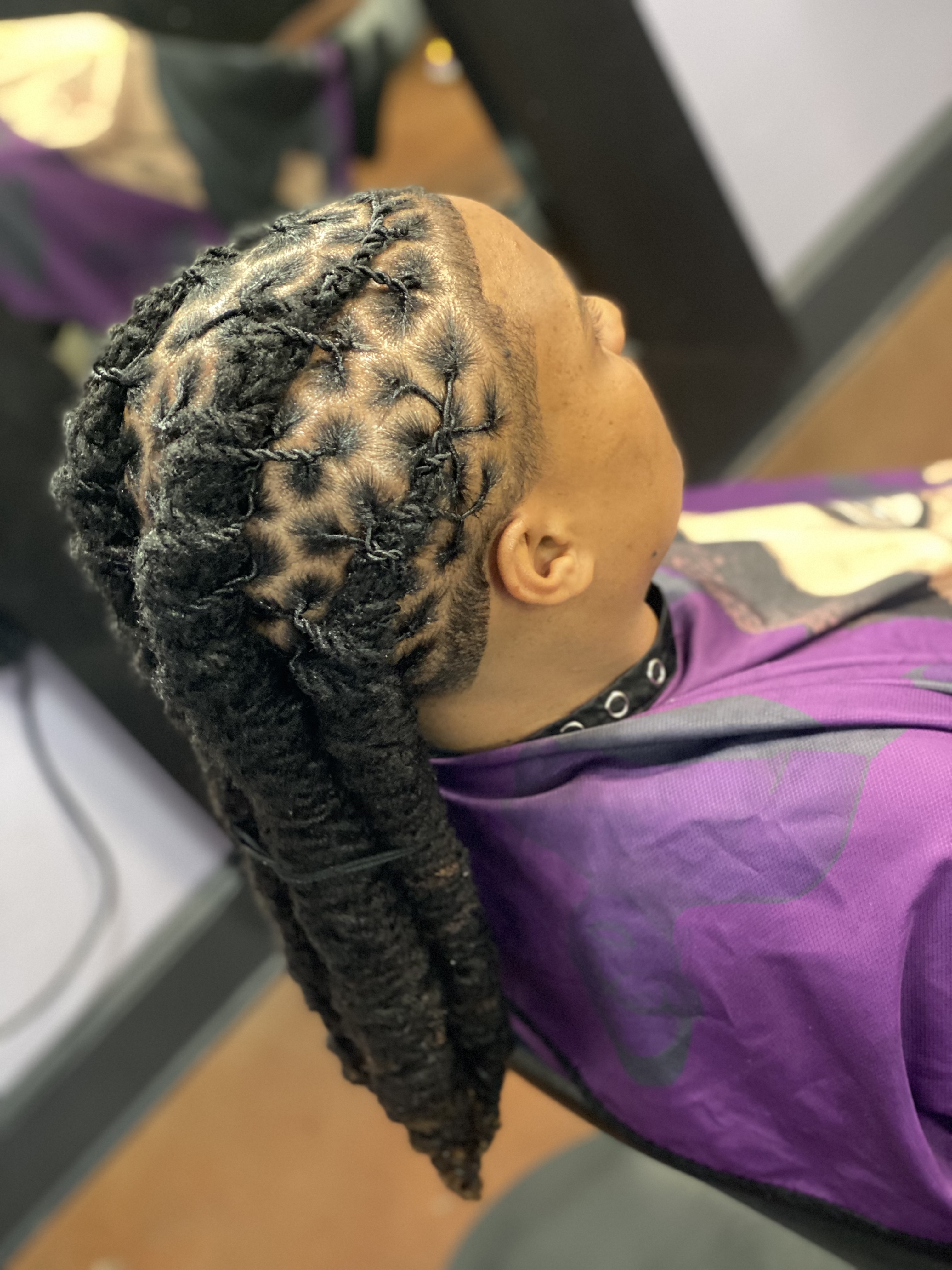 Long Retwist WBasic Style at HAIR BY DEE in Arlington, TX