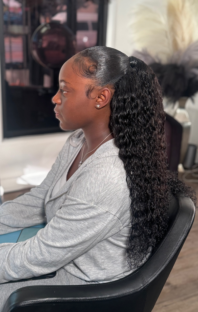 Half Up Half Down