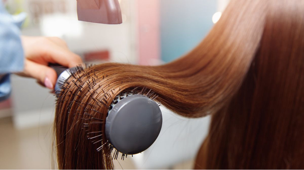 Blow Dry (round brush only)