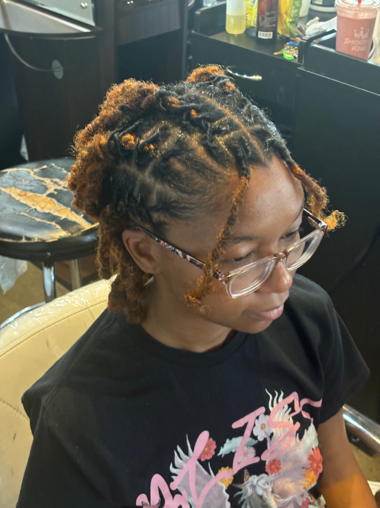 Freestyle Style +Loc Retwist