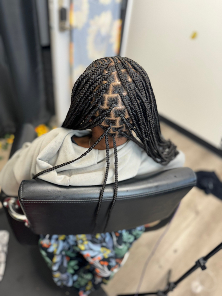 Knottless Box Braids