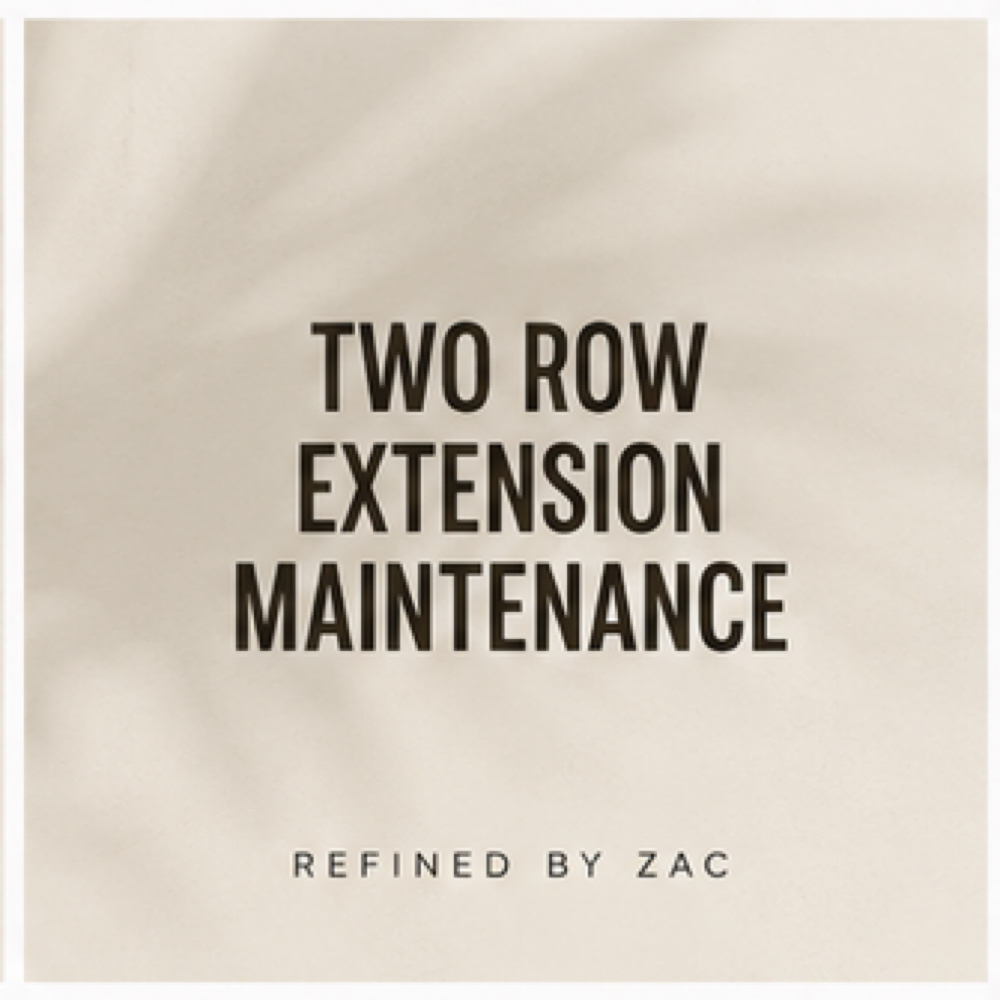Two Row Extension Maintenance at Refined by Zac in san diego, CA