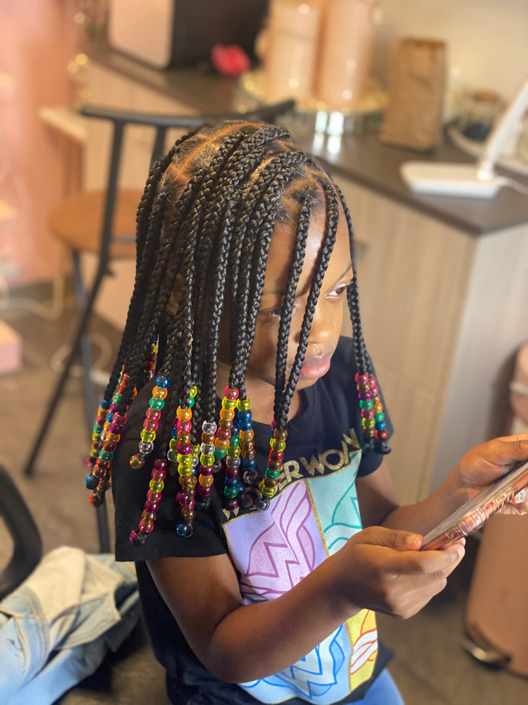 Kid Knotless/ Box Braids