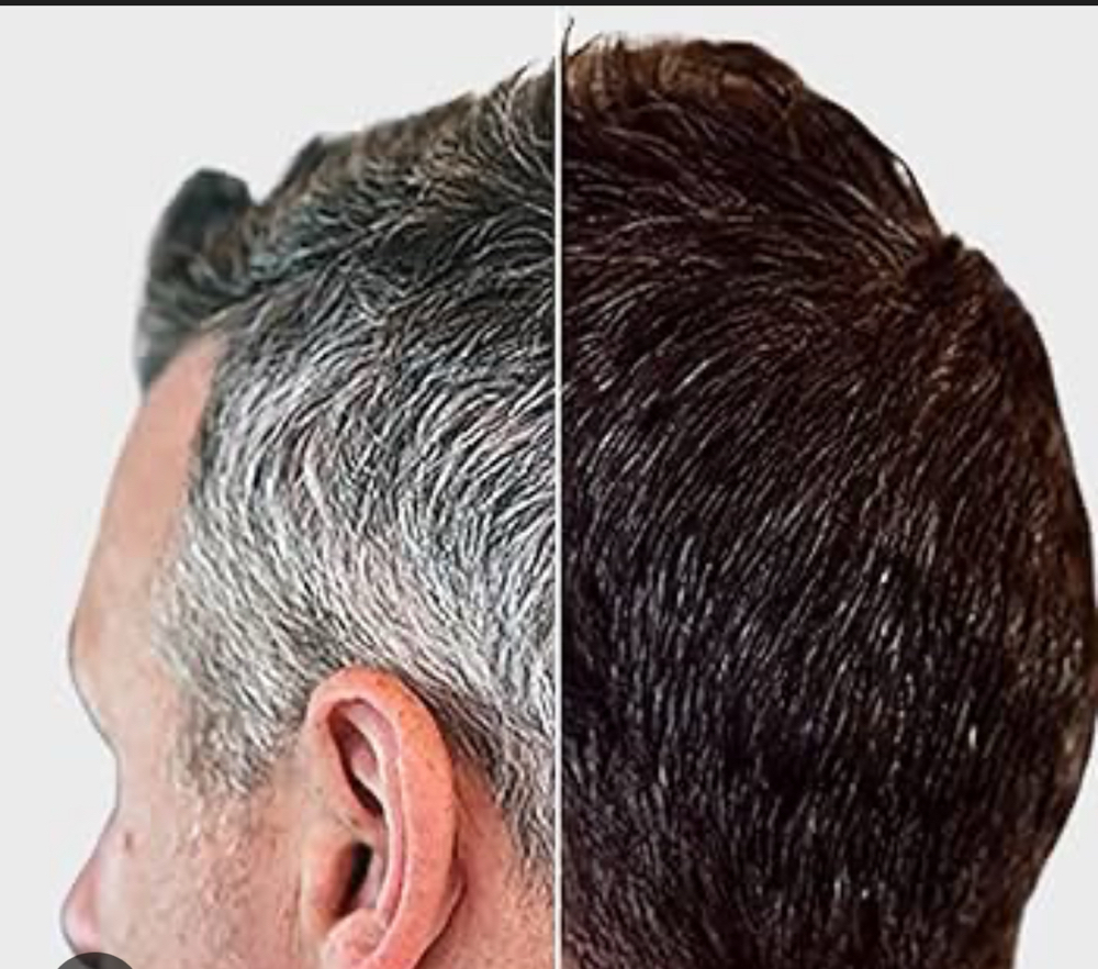 Grey blending (Men) at Dye'N 2 Cut It in Las Vegas, NV