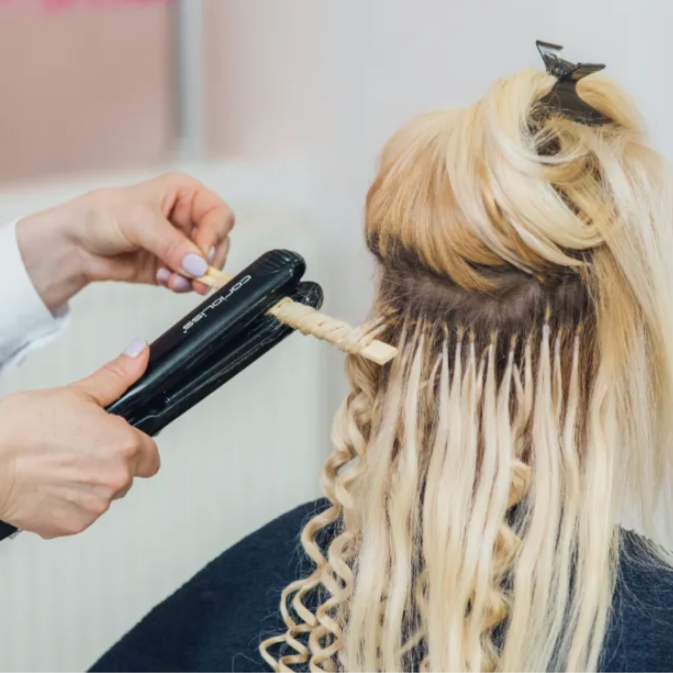 K-Tip Hair Extensions at Glorious Hair Restoration Salon in Sayreville, NJ