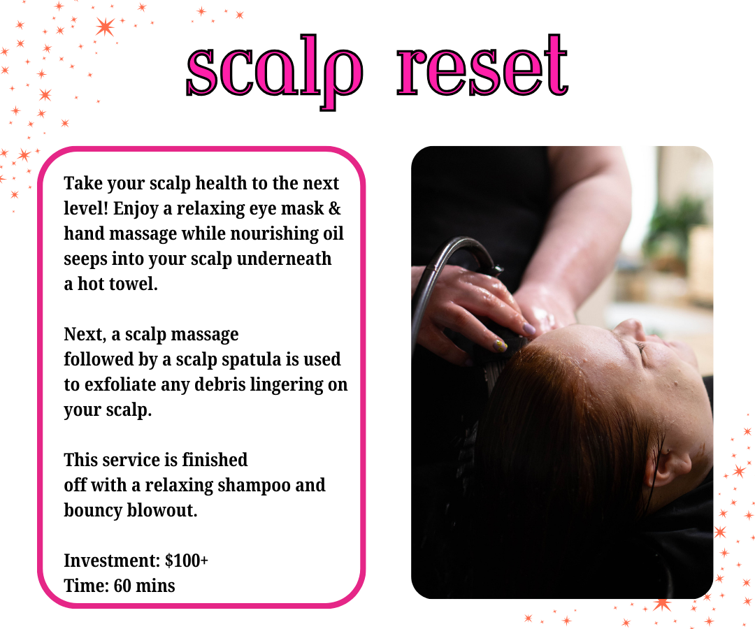 Scalp Reset at Hair Of Confidence in Somers, CT