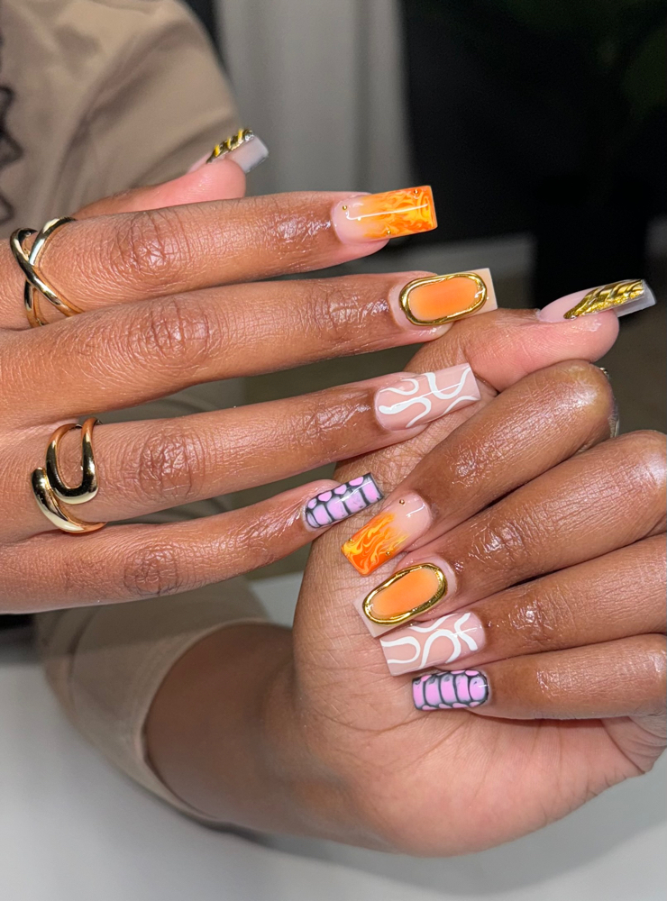 Extraaa Freestyle at BK NAILZ in Lakeland, FL