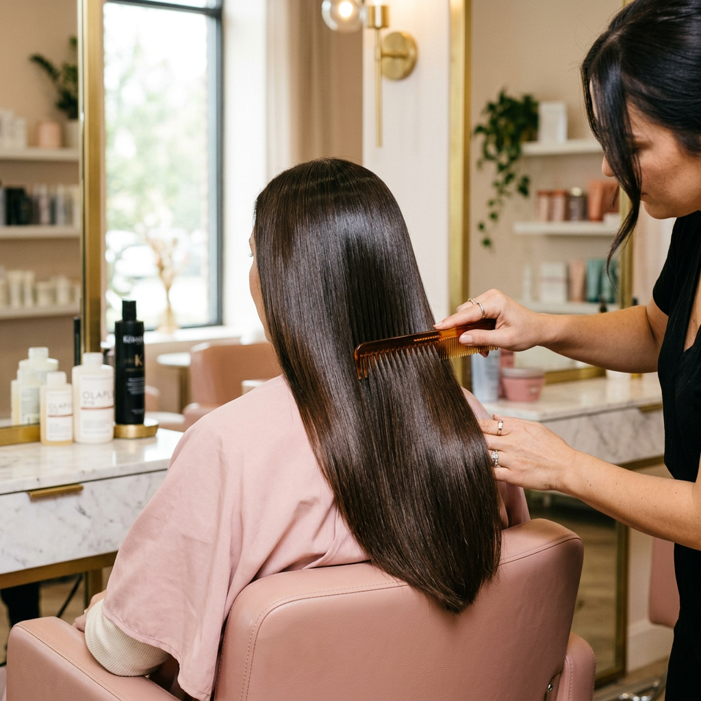 Keratin Treatments at RAINI NAILS & SPA in Lunenburg, MA