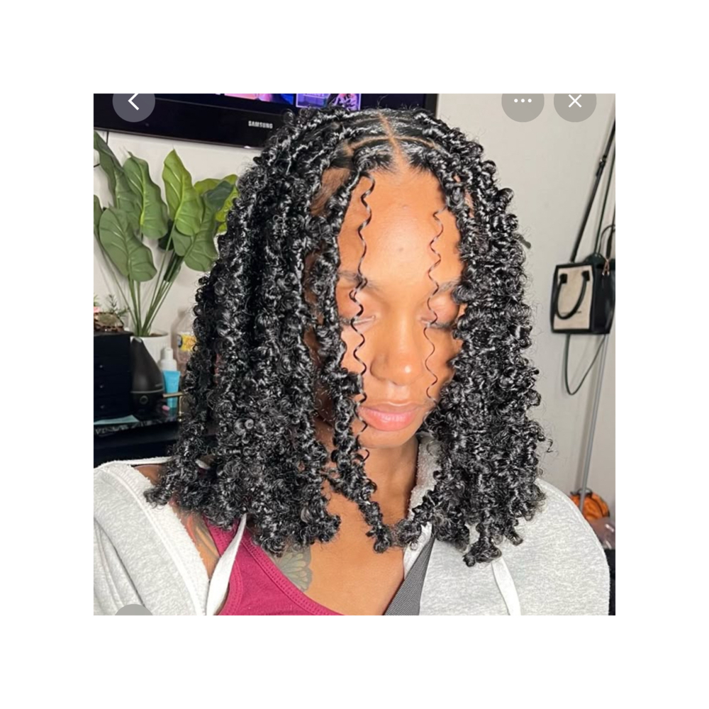 Butterfly Locs at Marcelle Crown Studio in Pantego, TX