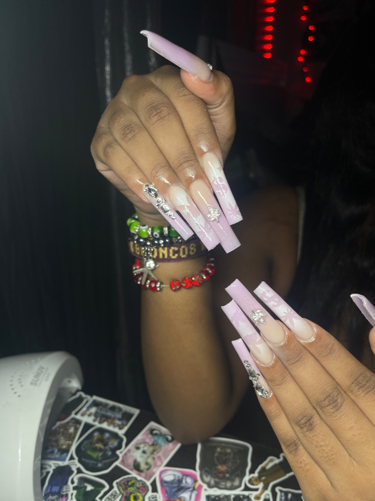 XL Acrylic Set ( Dm For Prices )