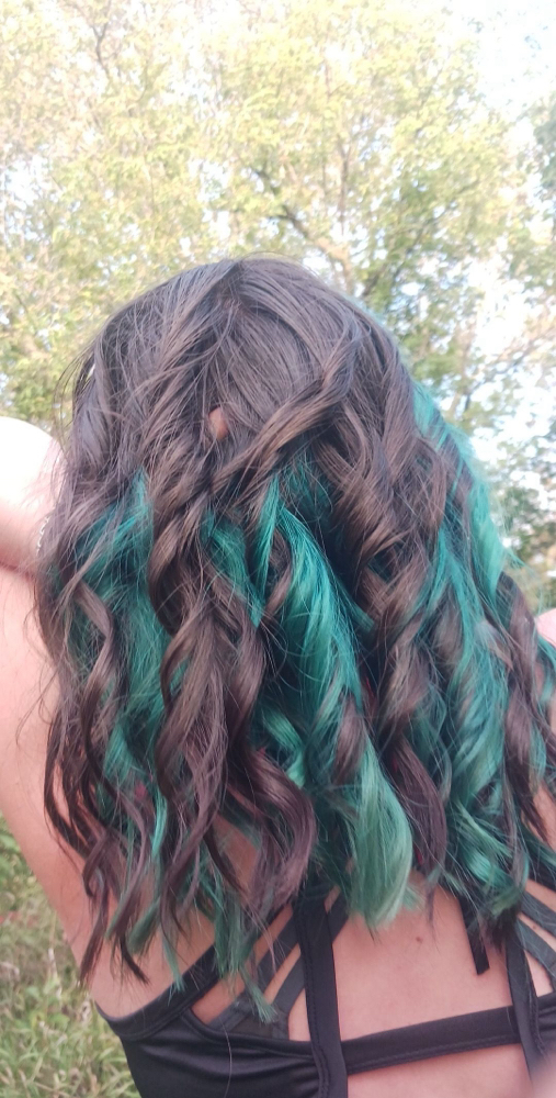 Ombre Hair Coloring