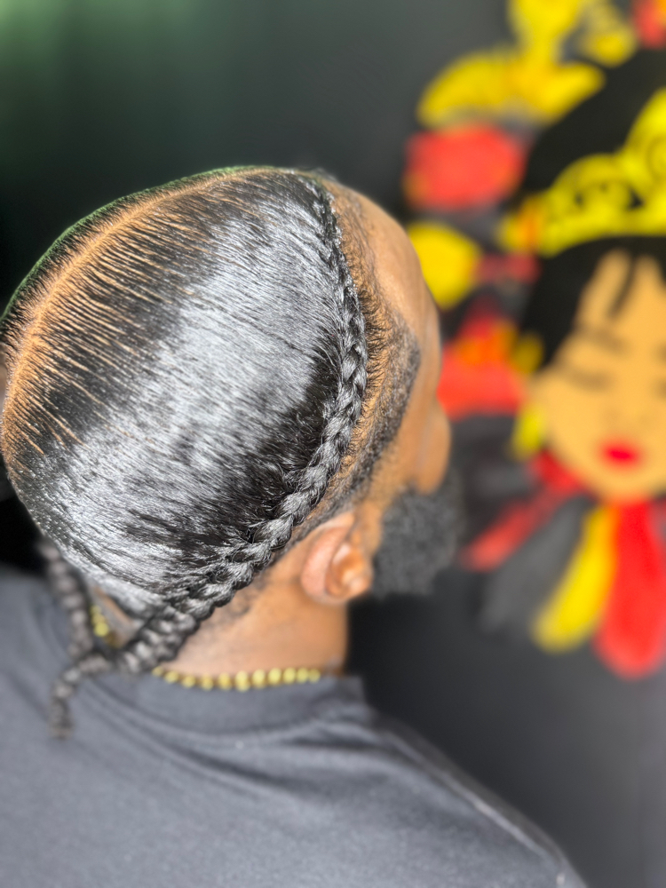 Simple Design Braids (Not Stitch Braids)
