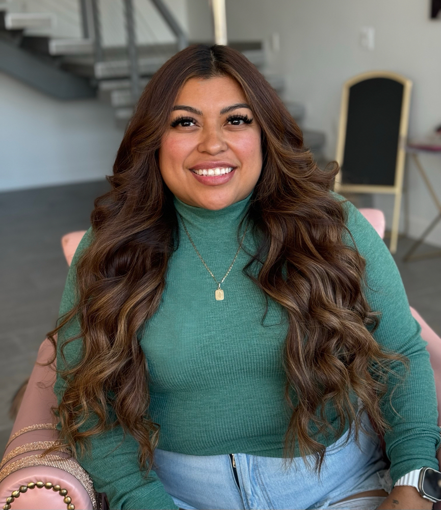 Hair Extension Transformation at Luminary Look Extensions in Ann Arbor, MI