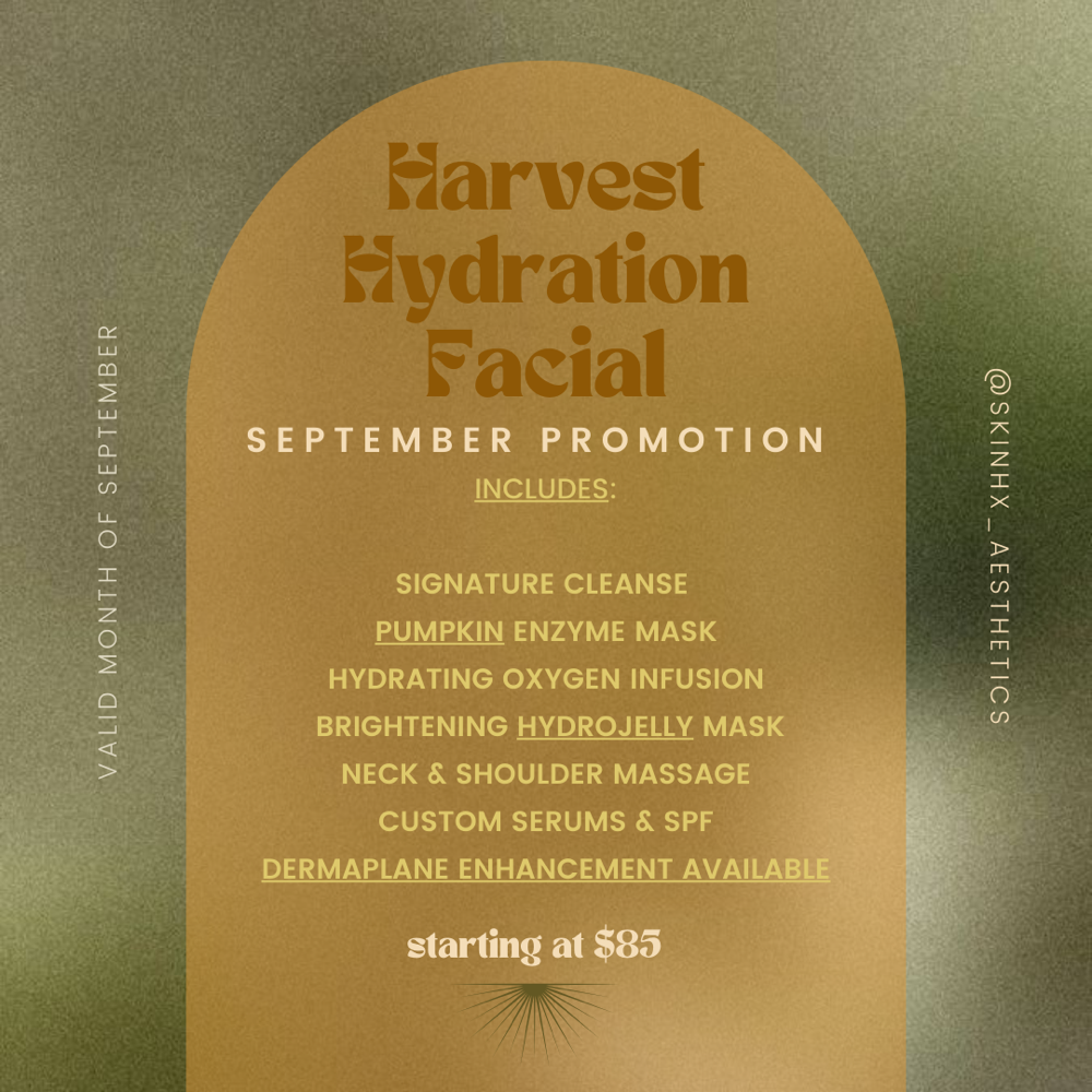 September-Harvest Hydration Facial