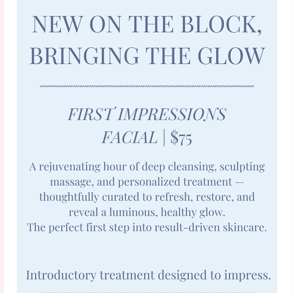 PRELAUNCH First impressions Facial at Emmaline Collective Aesthetics in Spring, TX