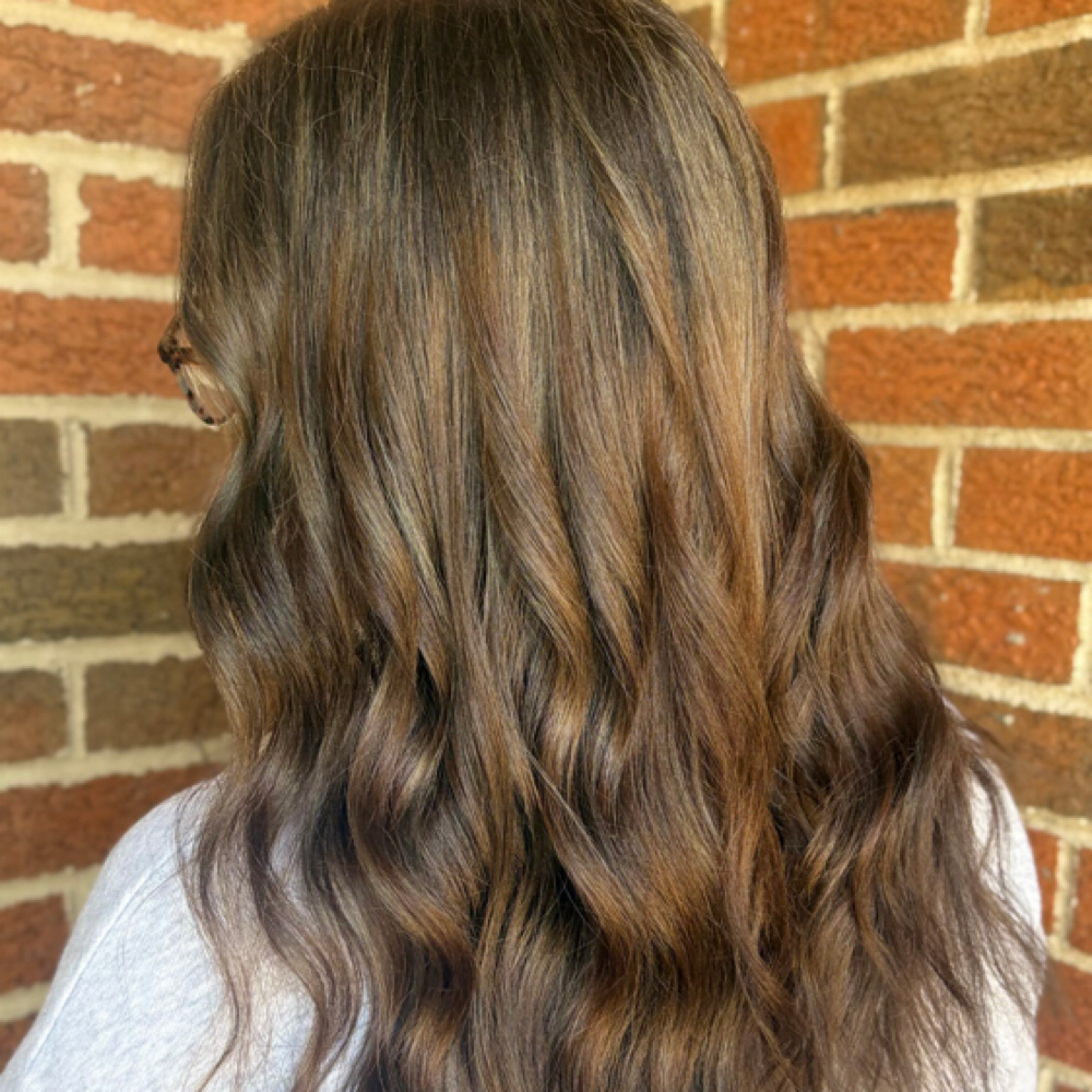 Root Retouch + gloss at Alara  Bailey in St Albans, WV
